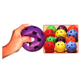 UltraFlex FunMax Balls (set of 6) - Floorball Size  / Softball Size