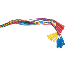 GradeStuff Multi-Coloured Jump Ropes, 9ft (set of 6)