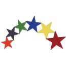 Poly Stars (set of 6)