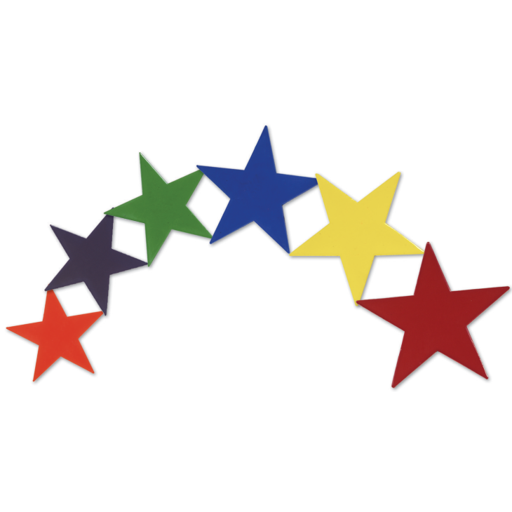 Poly Stars (set of 6)