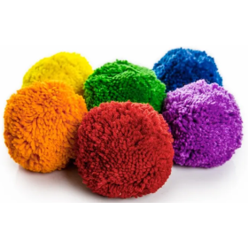 Six Colour FluffBalls (set of 12)